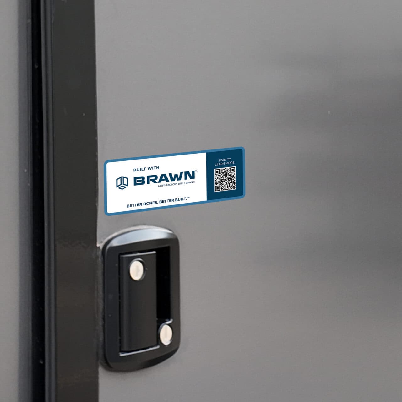 BRAWN sticker decal